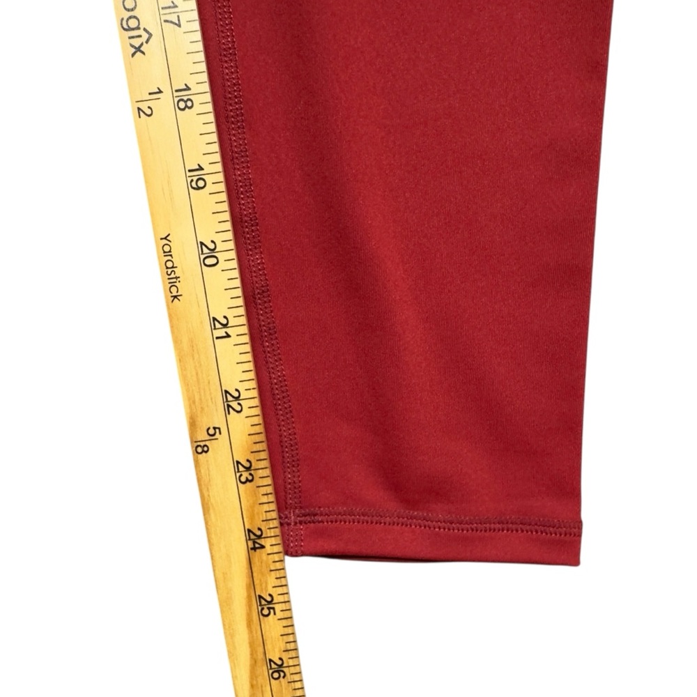 Born Primitive Leggings Lift Yourself Up 7/8 NWT Red Wine XXL Activewear Athlete - Picture 10 of 14